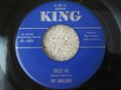 ORIGINAL PRESSING THE SWALLOWS DOO WOP 45 TRUST ME/PLEADING BLUES ON KING 4656