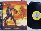 W.A.S.P LAST COMMAND CAPITOL ECS-91134 Japan OBI VINYL LP