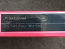 PETER GABRIEL SO, Sealed Classic Records Clarity Vinyl  200 GRAM  45 SPEED 4LP