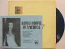 DAVID BOWIE In America BLUE Colored Vinyl TMOQ LP Stamped Cover + Insert VG+