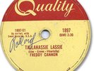 FREDDY CANNON Rock'n Roll 78 RPM Record. Tallahassie Lassie