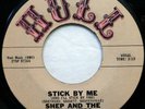 SHEP AND THE LIMELITES 45 Stick By Me/It's All Over Now HULL doo wop VG++ d1370