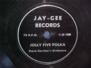 Slovenian Cleveland style polka 78 Jay-Gee Steve Garchar Orch Really Clean E