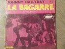 vinyls rares EP johnny hallyday la bagarre pochette papier original