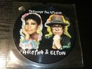 Elton John & Aretha Franklin - Through the Storm - VERY RARE UK 7