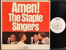 STAPLE SINGERS Amen MONO PROMO LP Very Rare 1965 Epic ?LN 24132