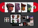 Gorillaz Demon Days Vinyl Me Please Exclusive Red Variant Vinyl Record LP