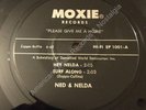Surf/Garage Rock 45: FRANK ZAPPA (Baby Ray & The Ferns/ Ned & Nelda) MOXIE .. NM
