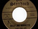 NORTHERN SOUL 45 - BILLY JOE BURNETTE - LUST FOR LIFE & CASTING MY SPELL - HEAR