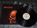 Sepultura 'Beneath The Remains' 1st Press Dutch '89 Original LP w Inner Rare VG