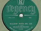 RHYTHM 'N BLUES 78 : LEE ALLEN AND HIS BAND ON REGENCY CANADA 696