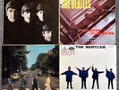 The Beatles vinyl LPs x 4 HELP, ABBEY ROAD, WITH THE BEATLES & PLEASE PLEASE ME