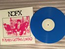 NOFX 15 Years Getting Loaded Vinyl- Pink cover Blue vinyl limited rare