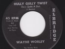 Rockabilly 45 - WAYNE WORLEY - Hully Gully Twist