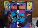 Batman Book & Record Gorilla City + Scarecrow LP 1976 Power Records VG+