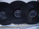THE PLATTERS GREAT PRETENDER PLUS 2 1955-57 78RPM SHELLAC SINGLES R&B
