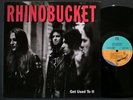 RHINO BUCKET Get Used To It LP nMINT GER 1992 Reprise 1st Press 1A/1B vinyl reco