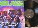 OVERKILL Taking Over LP Vinyl Megaforce Worldwide 81735-1 Thrash Metal
