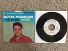 RARE ELVIS 447-0639 KISS ME QUICK w/ PROMO WHITE LABEL 45