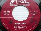The SCARLETS 45 Dear One / I've lost RED ROBIN Doowop  ws636