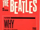 The Beatles Why / Cry for a shadow picture sleeve and 45 plus Ballad of J & Y