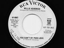 Willie Kendrick - You Can't By Pass Love / Give Me Lots Of Lovin'  (Soul, 45)