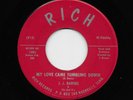J.J. Barnes - My Love Came Tumbling Down / Won't You Let Me Know (Soul, 45)