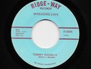 Tommy Ridgely Ridgley - Spreading Love / Live (Soul, 45)