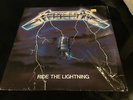 Metallica “Ride The Lightning” LP Original 1984 U.S. Pressing w/Shrink Wrap