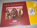 RARE LED ZEPPELIN LIVE YELLOW COLORED VINYL LP BBC SESSIONS NM/NM