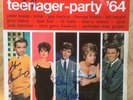 Teenager Party 64 GUS Backus Peter Kraus Signed Vinyl LP Autogramm