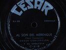 Latin 78 CESAR CONCEPCION Al Son Del Merengue CESAR HEAR