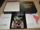 QUEEN - THE COMPLETE WORKS - 14 ALBUM BOX SET WITH BOOKLETS AND MAP