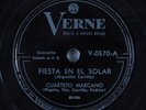 Latin 78 CUARTETO MARCANO Fiesta En El Solar VERNE HEAR