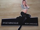 Kylie Minogue Promo Display Body Language Instore top rar 71 x 66cm