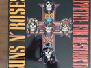 GUNS N ROSES ORIGINAL OLD 1987 GEFFEN APPETITE FOR DESTRUCTION RECORD ALBUM