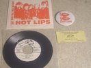 HOT LIPS Detroit Power Pop Post Punk 45 Hold On To Me / Here Comes That Girl