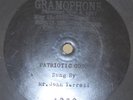 Berliner 7-Inch Record 1930 Patriotic Coon John Terrell