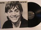 IGGY POP VINYL LP LUST FOR LIFE STERLING RCA AFL1 2488 INNER FAN CLUB SHEET EX