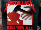Metallica Kill 'Em All Original Pressing LP Megaforce Silver Label MRI069