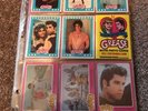 Olivia Newton John john travolta grease Trading Cards set