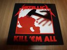 METALLICA - KILL EM ALL - 1983 + PRINTED INNER - EXCELLENT