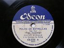 OSCAR ALEMAN Odeon 55225 JAZZ 78 POLVO DE ESTRELLAS / DE HUMOR
