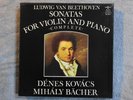 DENES KOVACS, MIHALY BACHER 'BEETHOVEN . ALL SONATAS FOR VIOLIN AND PIANO ' 1 ST