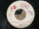 Mina Tintarella Di Luna b/w Johnny Kiss RARE Original PROMO 1960 7