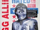 GG Allin ?- Hated In The Nation LP Classic Sick Punk Vinyl w/ BONUS - SEALED NEW