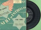TONY MARTIN  & SPIKE JONES / Desf. Estrellas RCA 3-20112 Press Spain 1957 EP VG+