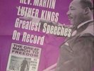 Martin Luther King - March To Freedom PROMOTIONAL POSTER RARE GORDY motown lp