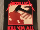 METALLICA Kill 'Em All Original LP Megaforce Silver Label MRI 069