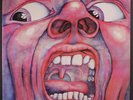 KING CRIMSON: In The Court Of The Crimson King LP (Germany, reissue, orange/blu